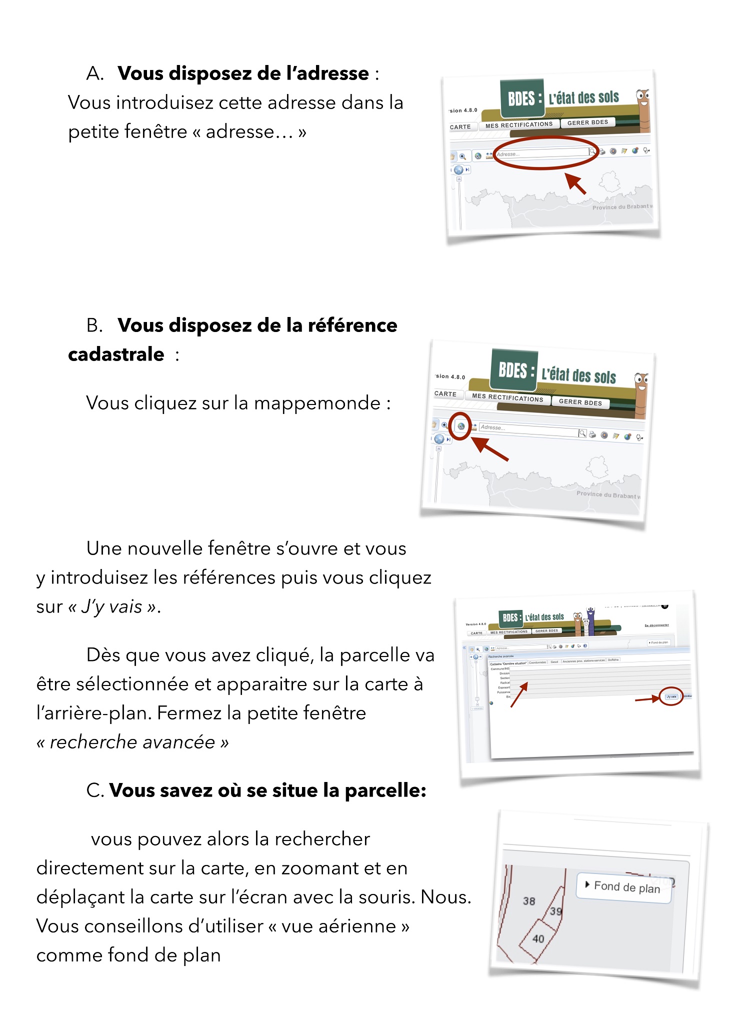 Comment introduire une rectification?